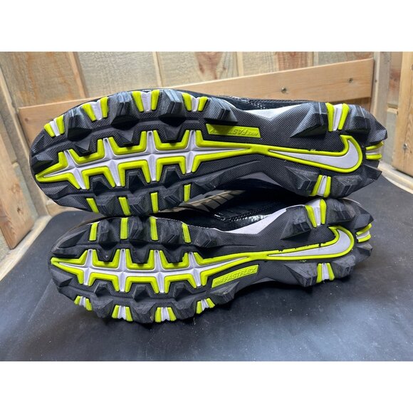 Nike Vapor Shark Football Cleats Size 11 Black Synthetic Upper Mens - Picture 9 of 9